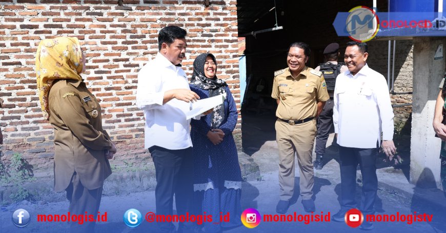 Datangi Langsung Rumah Warga, Menteri ATR BPN Serahkan Sertipikat PTSL