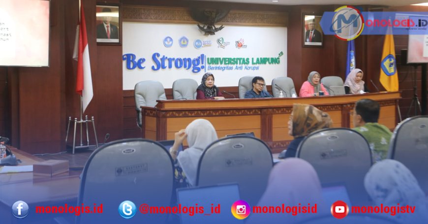 Prof. Rudy Pimpin Kegiatan Penyamaan Persepsi Reformasi Birokrasi di Unila