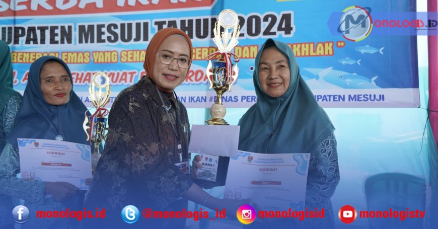 Dinas Perikanan Mesuji Gelar Safari Gemar Makan Ikan dan Lomba Masak Serba Ikan