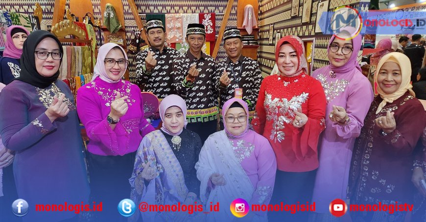 Pj Ketua TP-PKK Tulangbawang Hadiri Inacraft 2024