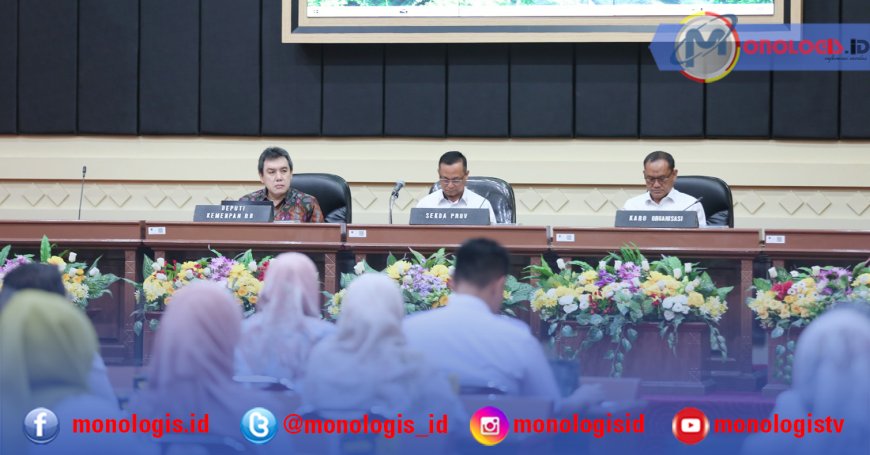 Pemprov Lampung Gelar Asistensi Pemantauan dan Evaluasi Kinerja Penyelenggaraan Pelayanan Publik