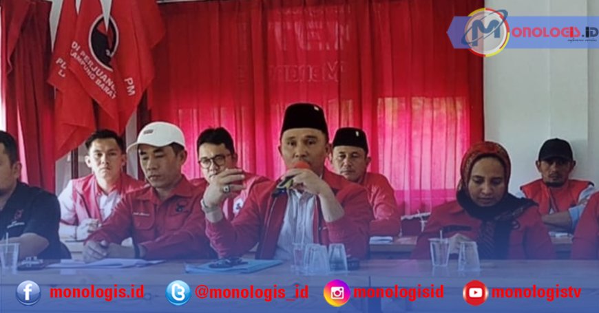 Kursi DPRD Lampung Barat Didominasi PDIP, Parosil Mabsus: Ini Kemenangan Rakyat