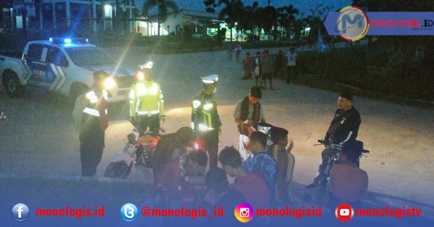 Cegah C3 dan Balap Liar, Polres Mesuji Gelar Patroli