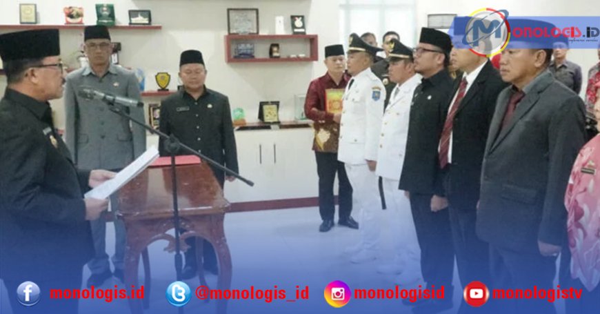 Sekda Lampung Selatan Lantik Enam Pejabat Administrator