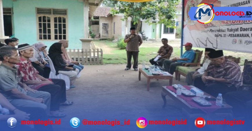Ketersediaan Air Bagi Petani Mendominasi Aspirasi Reses Yang Diserap Watoni Nurdin