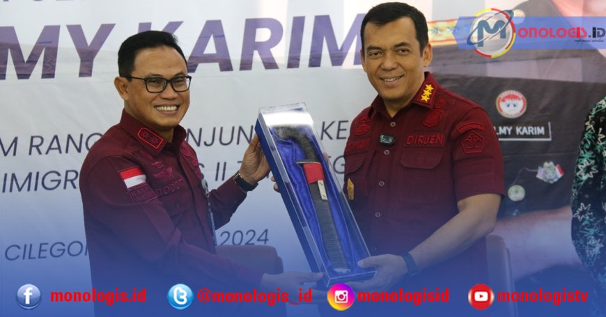 Kunjungi Kanim Cilegon, Dirjen Imigrasi: Beri Pelayanan Terbaik