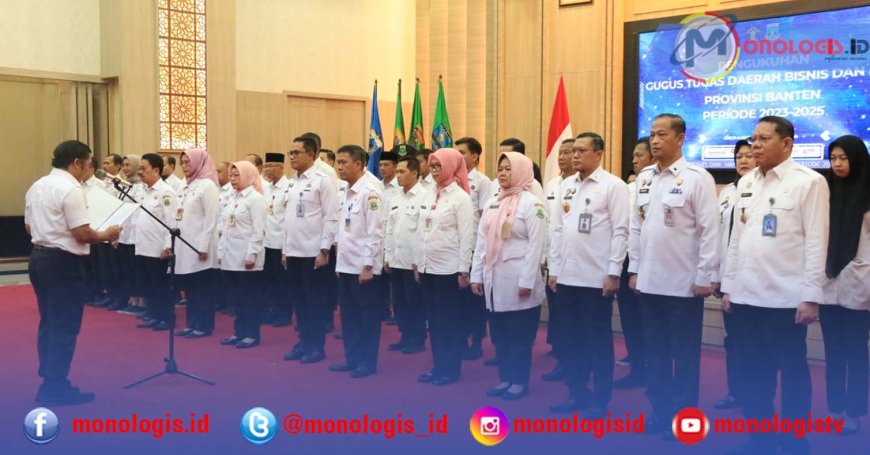 Al Muktabar Kukuhkan Gugus Tugas Daerah Bisnis dan HAM Provinsi Banten