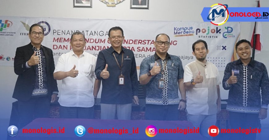 Pojok Statistik Hingga Desa Cantik Masuk MOU IIB Darmajaya dan BPS Lampung