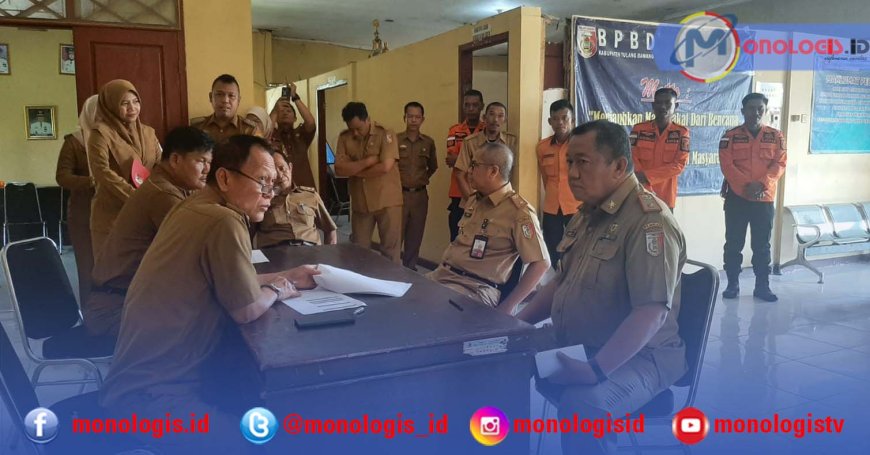 Sidak Hari Pertama Kerja Pascalibur Lebaran, Ini Pesan Pj Bupati Tulangbawang ke ASN