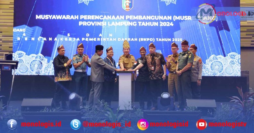 Musrenbang Provinsi, Arinal Ajak Seluruh Pemangku Kepentingan Wujudkan Lampung Smart 2045