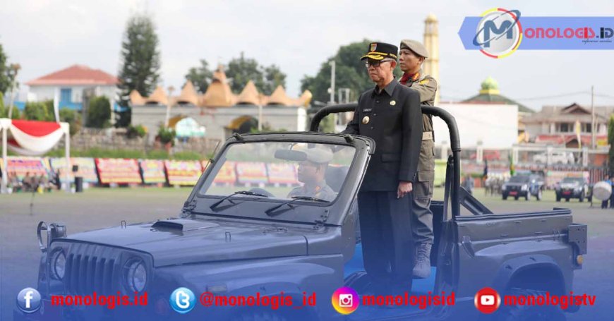Sekdaprov Lampung Tekankan Tiga Poin Penting Bagi Satpol PP dan Satlinmas