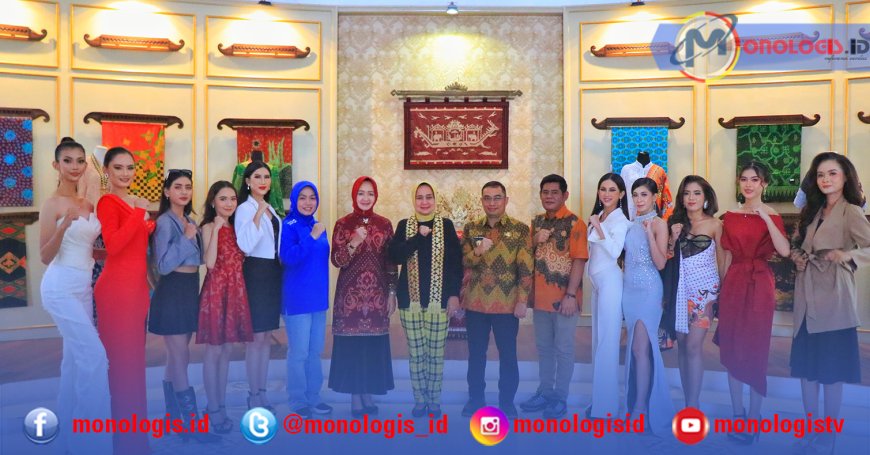 Ketua Dekranasda Lampung Terima Audiensi Finalis Grand Miss Mega Bintang