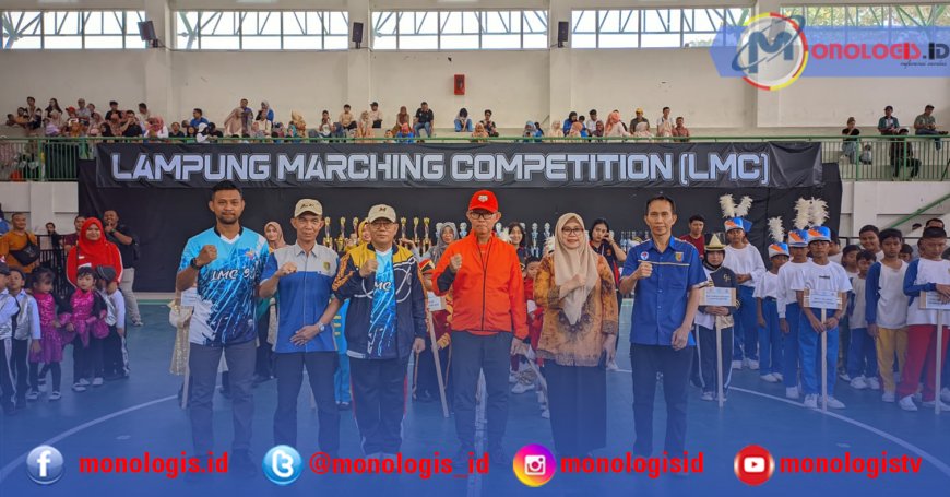 Sekdaprov Lampung Buka Kejuaraan Drum Band Piala Gubernur
