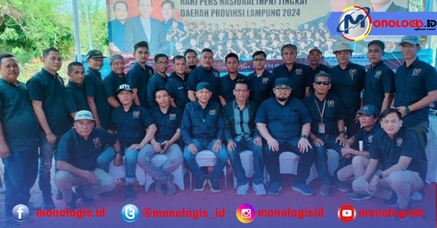 Silaturahmi Antara PWI Lampung dan PWI Tubaba Disaksikan Sekdakab