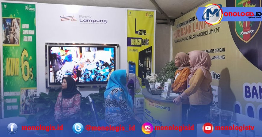 Hadirkan  L - Online Sebagai Primadona,  Bank Lampung Hadir di PRL 2024
