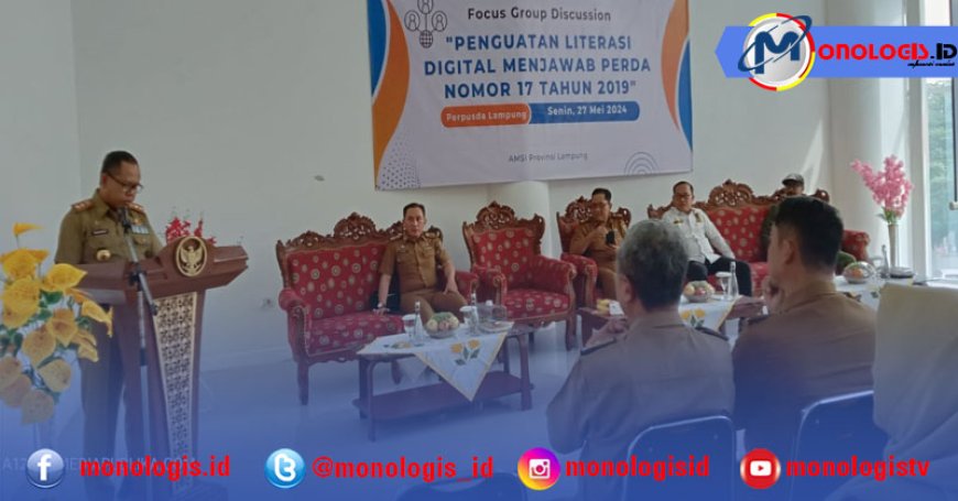 FGD AMSI Perkuat Literasi Digital di Lampung