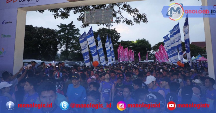Arinal Djunaidi Buka GubernuRUN Lampung 2024