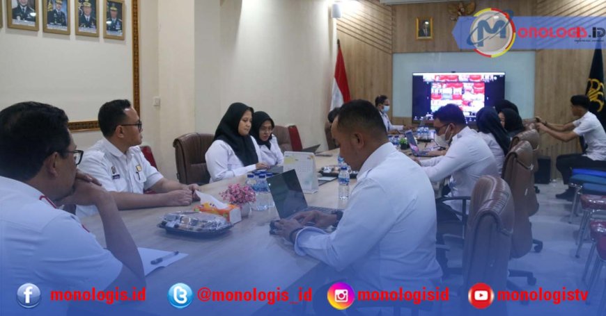 Kemenkumham Banten Ikuti Exit Meeting Pemeriksaan Laporan Keuangan oleh BPK RI