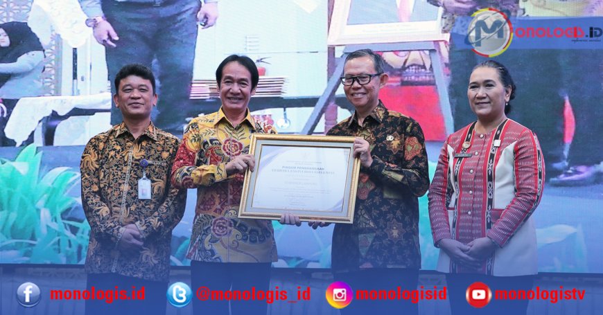 Pemprov Lampung Raih Penghargaan Anubhawa Sasana Desa/Kelurahan dari Kemenkumham