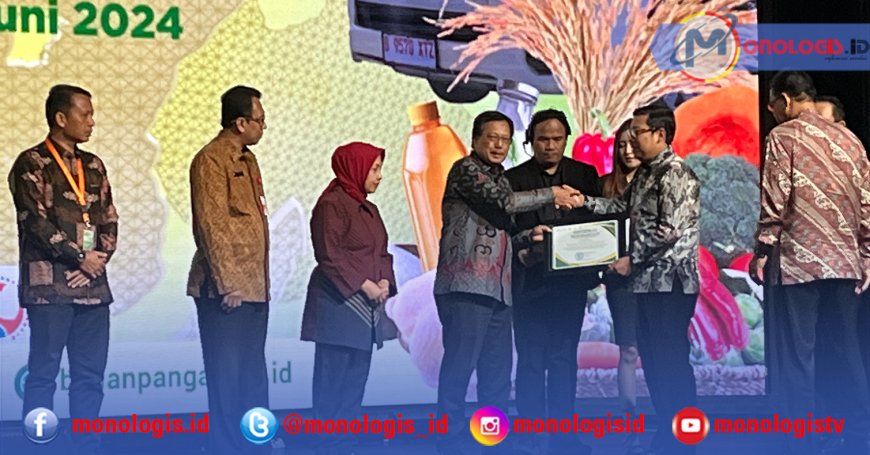 Lampung Raih Penghargaan Rapid Response Pasar Pangan Aman Segar