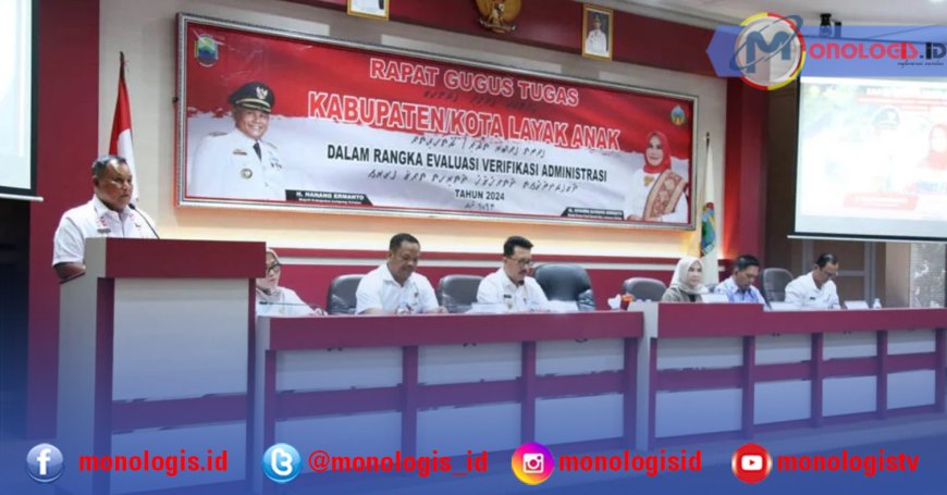 Bupati Lampung Selatan Buka Rapat Gugus Tugas KLA 2024