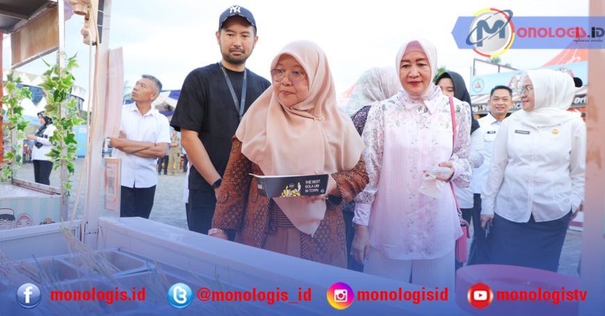 Pj Ketua TP-PKK Lampung Resmikan Festival Kuliner Jelajah Nusantara