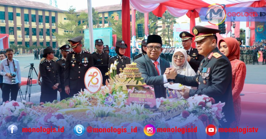 Pj Gubernur Lampung: Jadilah Bhayangkara yang Mengayomi dan Melindungi Rakyat