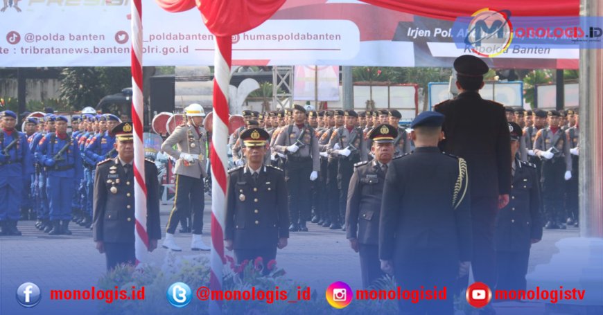 Kakanwil Kumham Banten Hadiri Upacara Peringatan Hari Bhayangkara ke-78