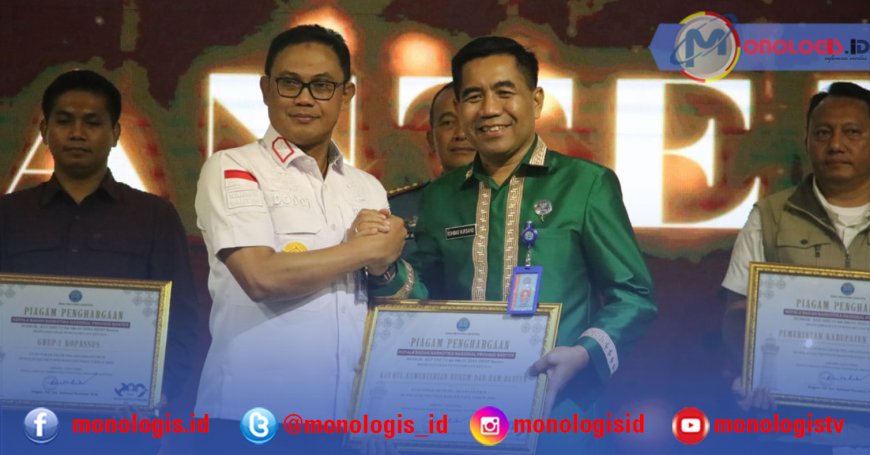 Kemenkumham Banten Terima Penghargaan dari BNNP