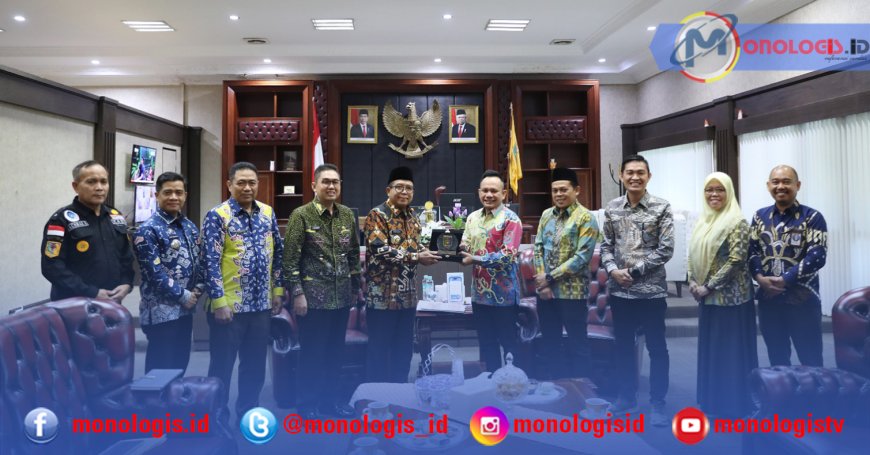 Pj Gubernur Lampung Bahas Persiapan Pilkada Serentak 2024 dengan Bawaslu