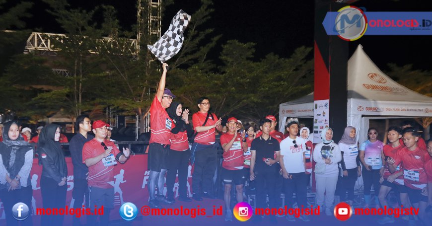 Sekdaprov Lampung Lepas Peserta Krakatau PSMTI Run