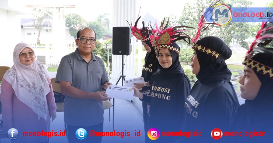 Pj Gubernur Lampung Lepas Atlet Perwosi