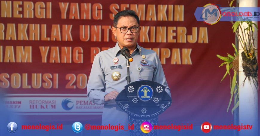Kemenkumham Banten Diminta Tingkatkan Indeks Reformasi Birokrasi