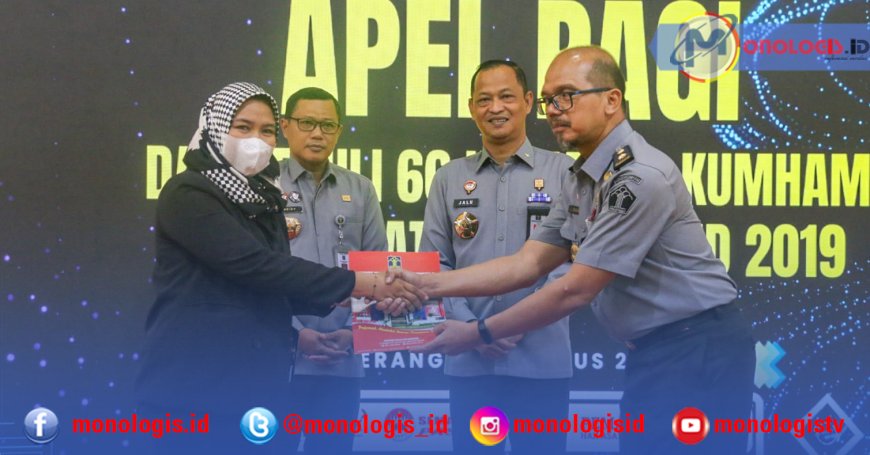 Kemenkumham Banten Santuni 66 Keluarga Pegawai Korban COVID-19