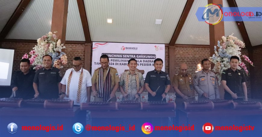 Sentra Gakkumdu Pesisir Barat Diluncurkan