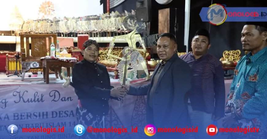 Nanang Ermanto Hadiri Pagelaran Wayang Kulit di Way Galih