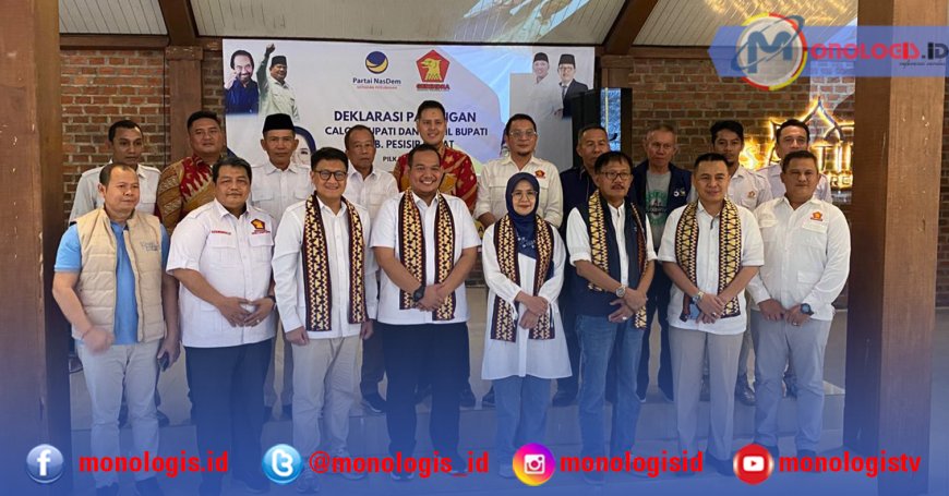 NasDem dan Gerindra Wajib Menangkan Septi-Ade di Pesisir Barat