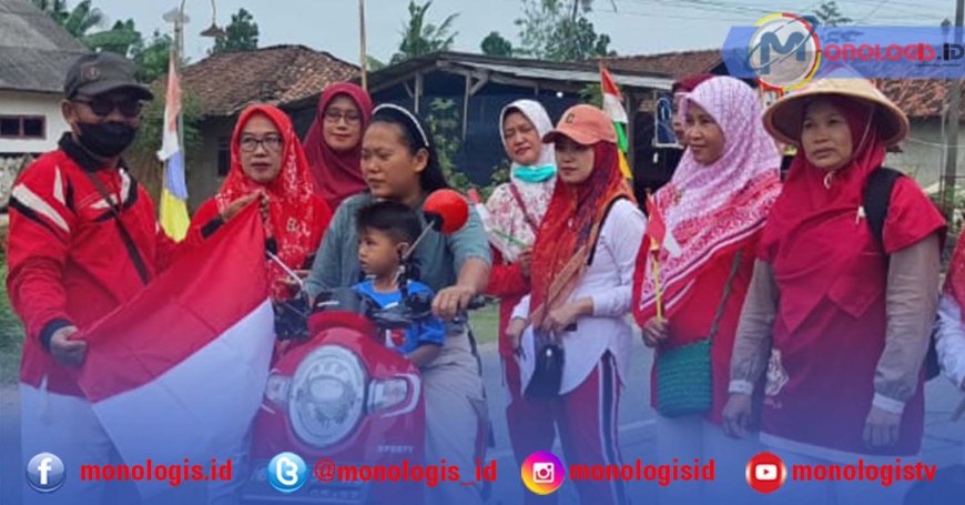 SMPN 11 Tulangbawang Barat Dukung Gerakan Nasional Kibarkan 10 Juta Bendera Merah Putih