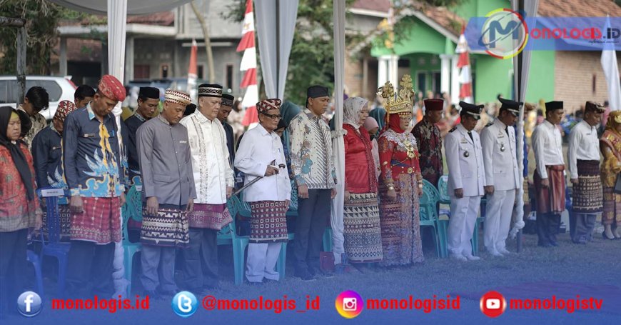 HUT ke-79 RI, Tiga Tiyuh Gelar Upacara Bersama