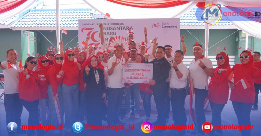 Bank Lampung Menyala di Peringatan HUT ke-79 RI