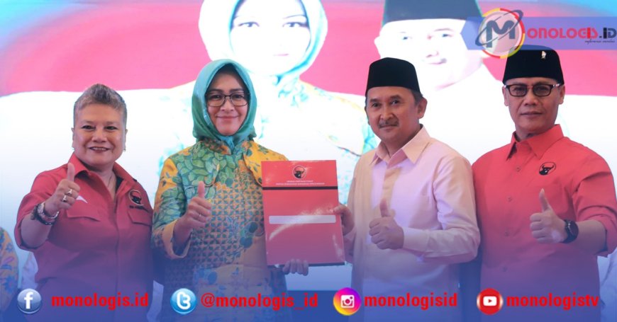 Ditinggalkan Golkar, Airin ‘Diselamatkan’ PDI Perjuangan
