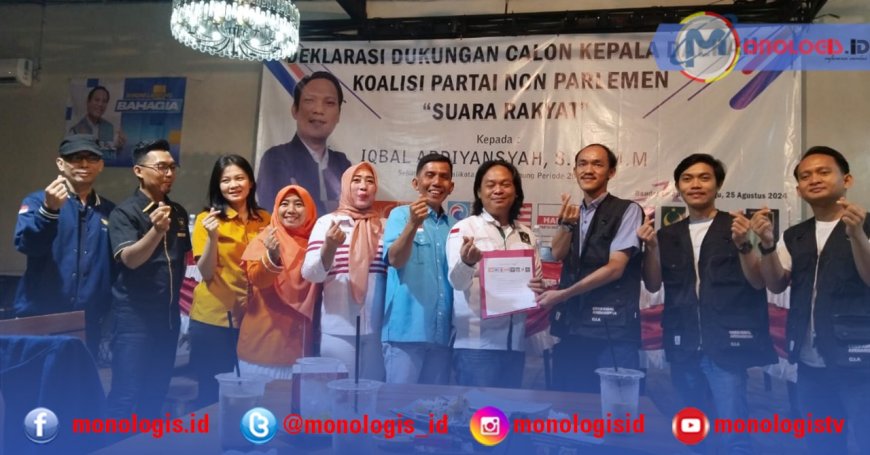 Parpol Gurem Deklarasi Iqbal Ardiansyah Sebagai Calon Wali Kota Bandarlampung