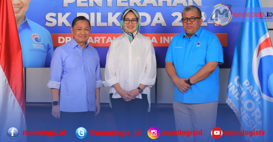 Pascadeklarasi, Airin-Ade Dapat Dukungan Partai Gelora