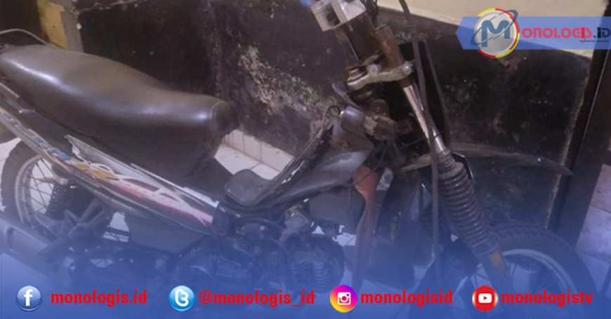 Motor Curian Ditemukan Warga di Areal Perkebunan