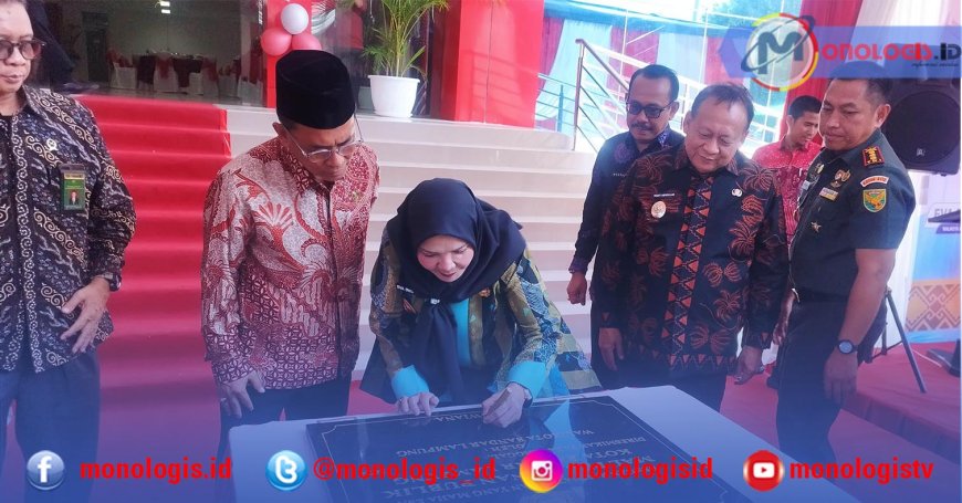 Wali Kota Bandarlampung Resmikan MPP 10 Lantai
