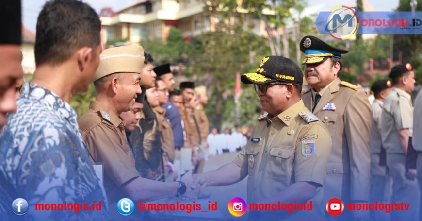 Pj Gubernur Lampung Ajak Jajaran BPN Wujudkan Indonesia Emas 2045