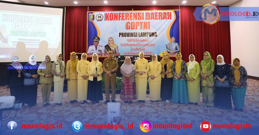 Sekdaprov Lampung: GOPTKI Punya Peran Strategis Dalam Pendidikan Anak Usia Dini