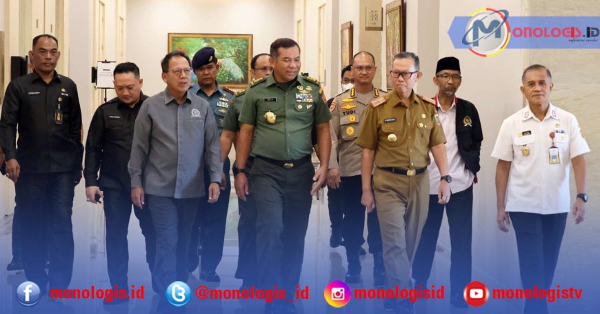 Ketua DPRD Lampung Sambut Kunjungan KASAD