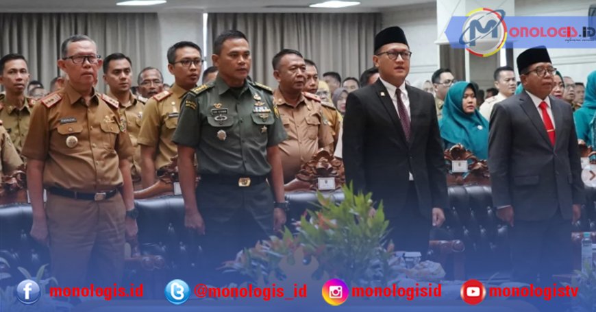 Ketua Sementara DPRD Lampung Hadiri Pengukuhan 4 Pjs dan Plt Kepala Daerah