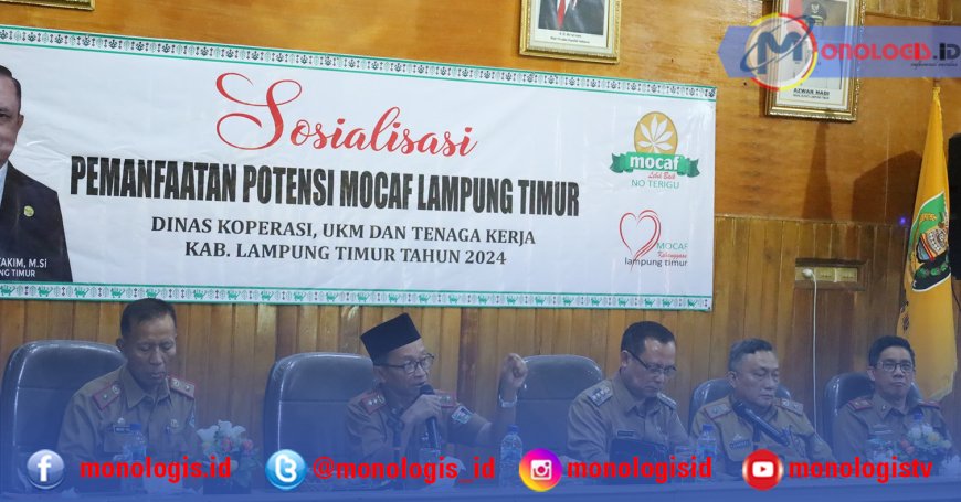 Lampung Timur Kembangkan Produk Olahan Mocaf untuk Tingkatkan Kesejahteraan Petani Singkong